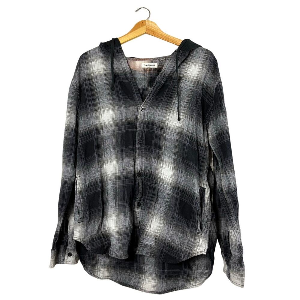 Vintage Men's Pacsun Hoodie Shirt L